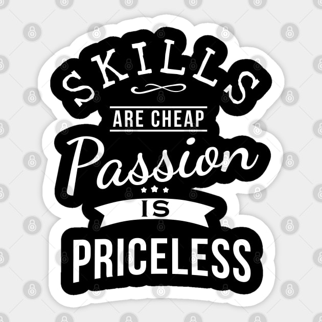 PASSION is priceless Sticker by Andreeastore  